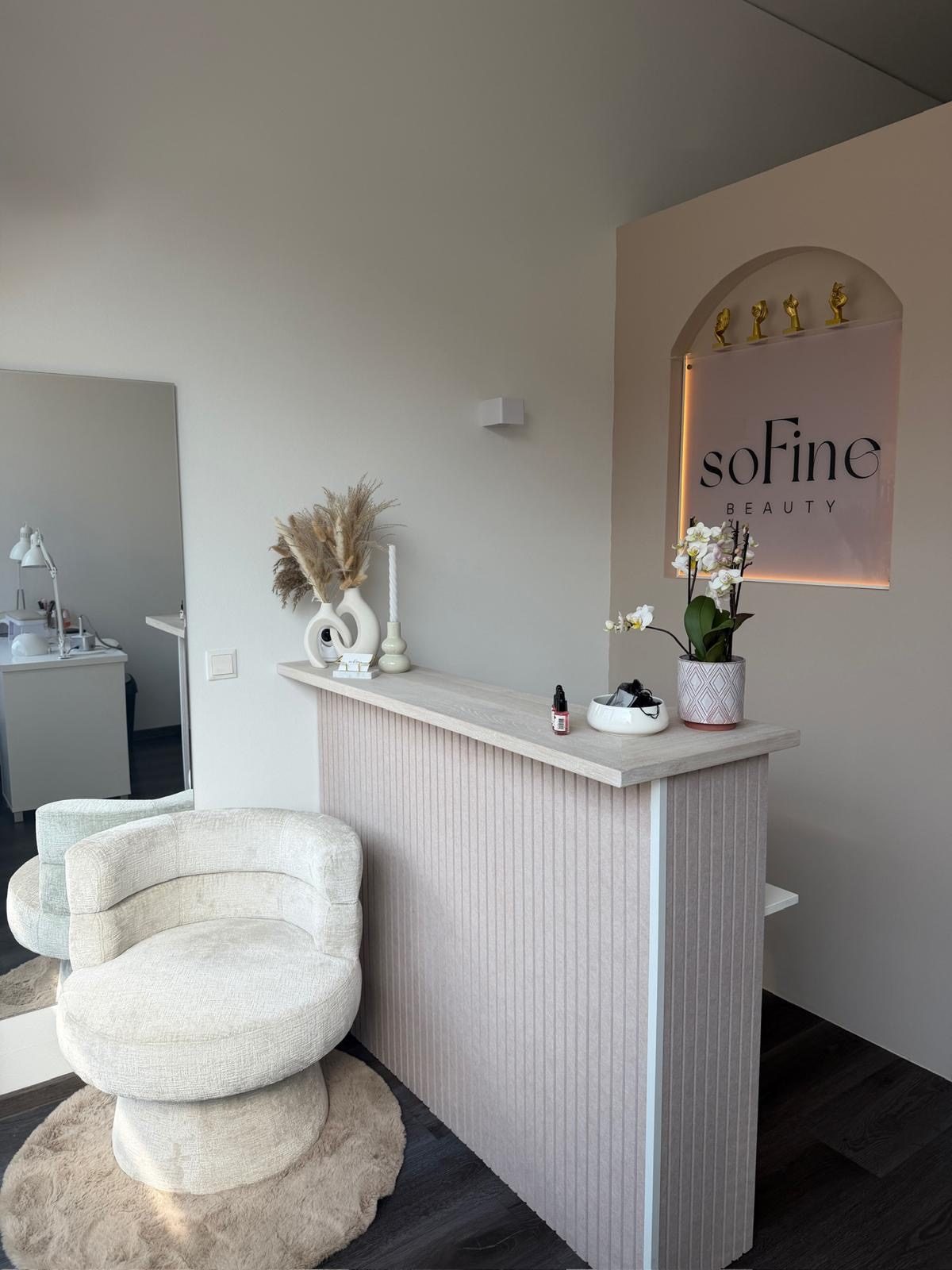 Einblick ins Studio soFine beauty
